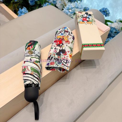 GUCCIGucci Mickey five fold hand folding umbrella for sunny and rainy days, with OEM qualitymlfinxhg