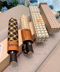 C é line Sailin Triumphal Arch's new three fold automatic folding umbrella uses Taiwan imporxtchmvw8