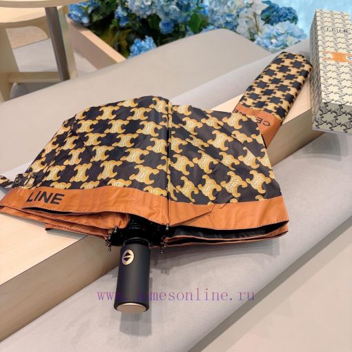 C é line Sailin Triumphal Arch's new three fold automatic folding umbrella uses Taiwan imporxtchmvw8 - Image 6