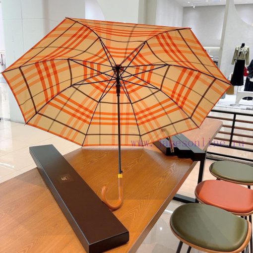 Burberry's straight pole long umbrella is the pinnacle of the year, classic, elegant, and fakhv27m8r - Image 7