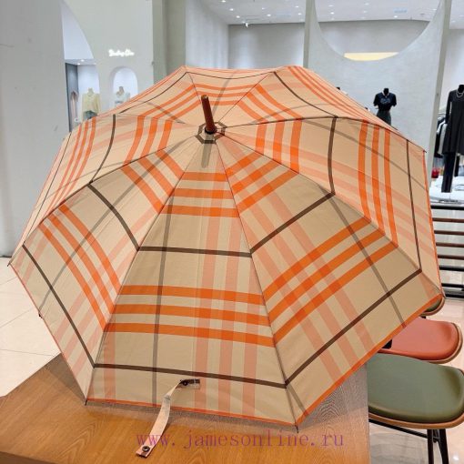 Burberry's straight pole long umbrella is the pinnacle of the year, classic, elegant, and fakhv27m8r - Image 8