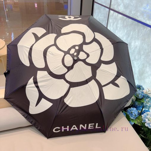 CHANEL's three fold automatic folding umbrella is made of Taiwan imported UV resistant umbreht402maz - Image 8