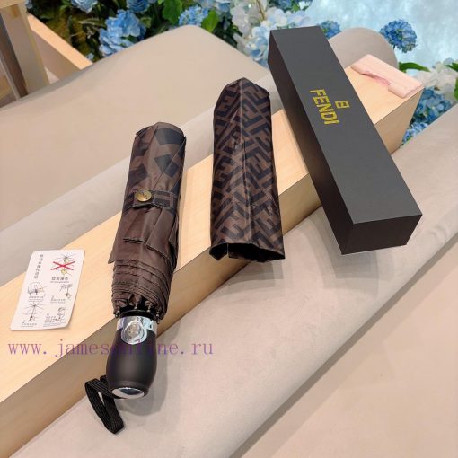 FENDI printed three fold automatic folding umbrella, the latest hot item of 2023, with OEM grajrje5a - Image 3
