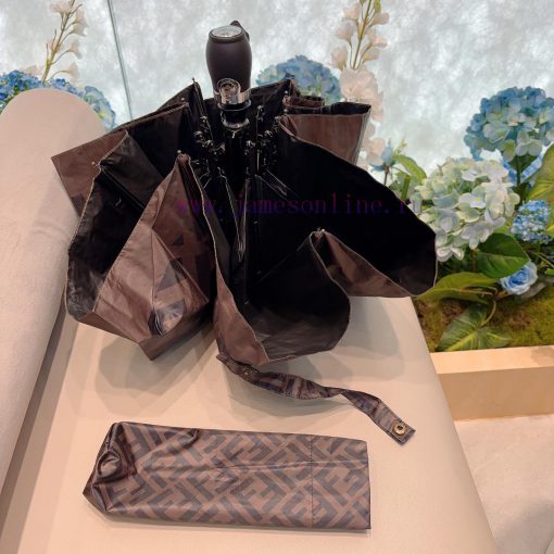 FENDI printed three fold automatic folding umbrella, the latest hot item of 2023, with OEM grajrje5a - Image 6