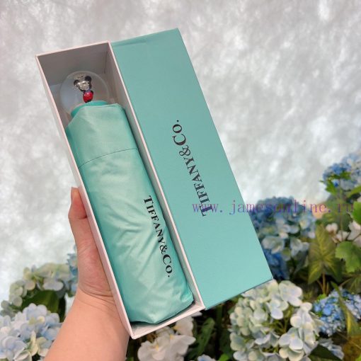 Tiffany Mickey handle, five fold hand open folding umbrella, new hot and trendy summer stylevcb52z19 - Image 2