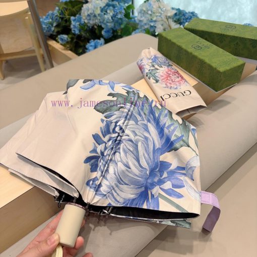 GUCCIGucci2024 New Three Fold Hand Foldable Sunny Umbrella with Sunny Sunshade and Rainy Sunp8dfqplc - Image 5