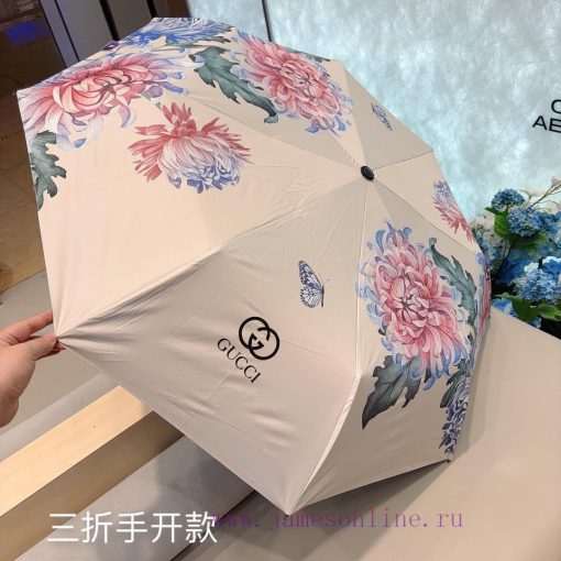 GUCCIGucci2024 New Three Fold Hand Foldable Sunny Umbrella with Sunny Sunshade and Rainy Sunp8dfqplc - Image 10