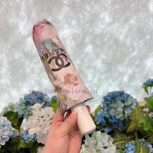 CHANEL's three fold automatic folding umbrella is made of Taiwan imported UV resistant umbred44zbfi1 - Image 3