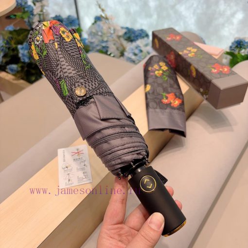 Coach Coach 3 fold automatic folding umbrella for sunny and rainy days, with OEM quality andd2wllbwe - Image 4