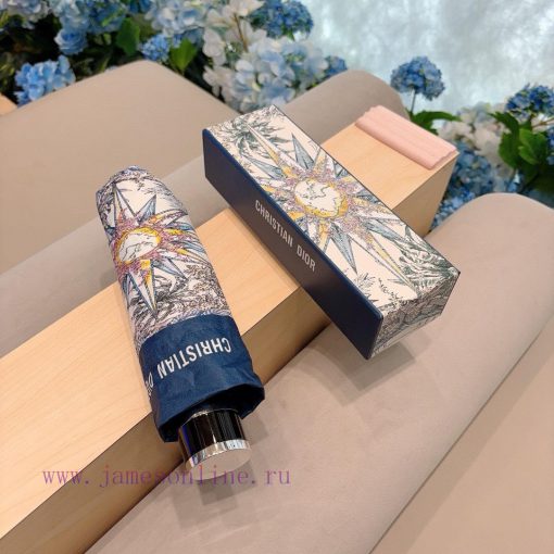 DIOR 2024 new five fold umbrella hot selling item with explosive fashion index. Whether usedtec3xo9t - Image 3