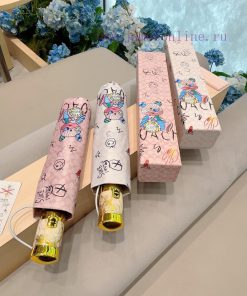 Coach Coach Bear Triple Fold Automatic Folding Sunny Umbrella with Sunny Sunshade and Rainy 3jvdmg2j