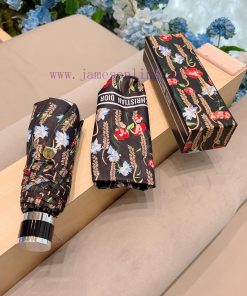 DIOR Maisui 2024 new five fold hand folding umbrella with ultra light pocket only 18cm, hot 17svqqnt