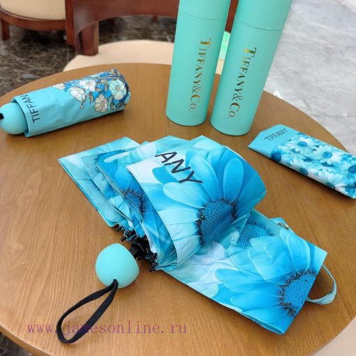 Tiffany's five fold folding hand open sunny umbrella is on the rise, offering a fresh and efw6h2btcv - Image 4