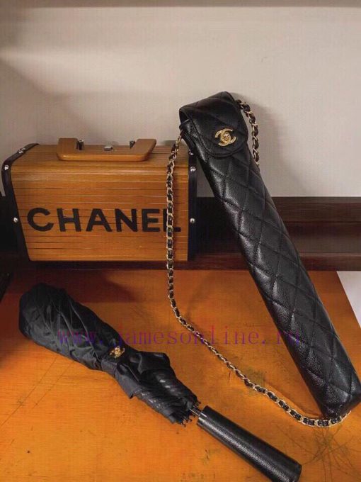 Analysis of the functionality of vintage umbrellas in ancient times: Chanel upgraded the umbtcje2bqe - Image 6