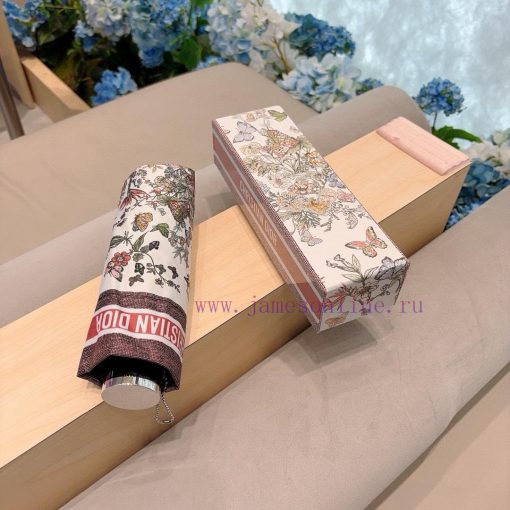 DIOR Butterfly 🦋 50% off hand folding umbrella with ultra light pocket only 18cm, hot sellin49a7d6ez - Image 2