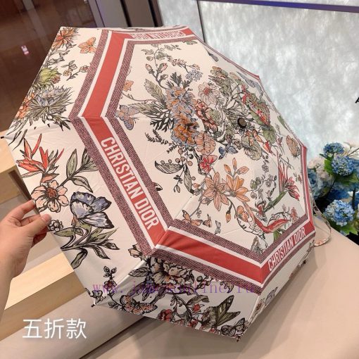 DIOR Butterfly 🦋 50% off hand folding umbrella with ultra light pocket only 18cm, hot sellin49a7d6ez - Image 9