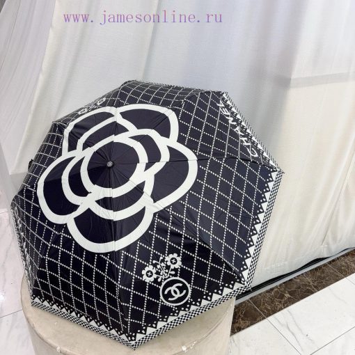 CHANEL's three fold automatic folding umbrella is made of Taiwan imported UV resistant umbreuzwmqmt3 - Image 10