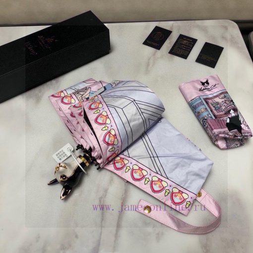 Hepburn Cat is a five fold folding hand folding umbrella that is naturally delicate and has cxmddtwg - Image 8