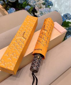 Goyard 24 new version three fold automatic folding umbrella hot selling fashion index chart t7y7oj33