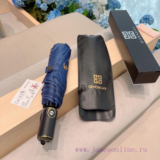 GIVENCHY three fold automatic folding umbrella with gift box, imported UV resistant umbrellaxd2hn0qa - Image 3