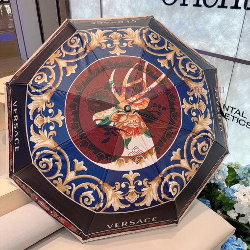 Versace Versace's new 24 year three fold automatic folding umbrella, the latest hot item of 27umg64o - Image 9