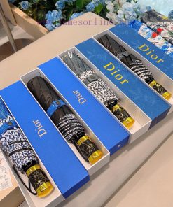 DIOR Dior Triple Fold Automatic Folding Umbrella Fashion OEM Quality Exquisite Details Visibgukbcj3s