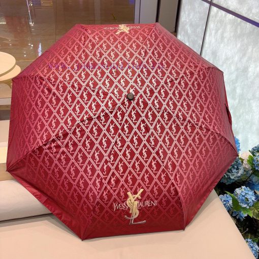 The YSL Yves Saint Laurent gradient triple fold fully automatic folding umbrella has a superdusx26nl - Image 8