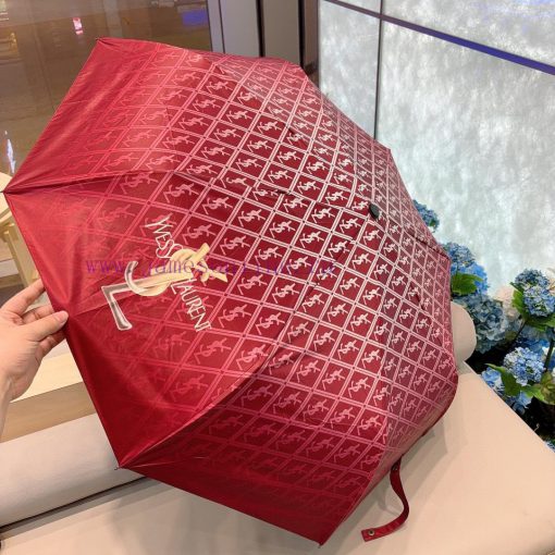 The YSL Yves Saint Laurent gradient triple fold fully automatic folding umbrella has a superdusx26nl - Image 9