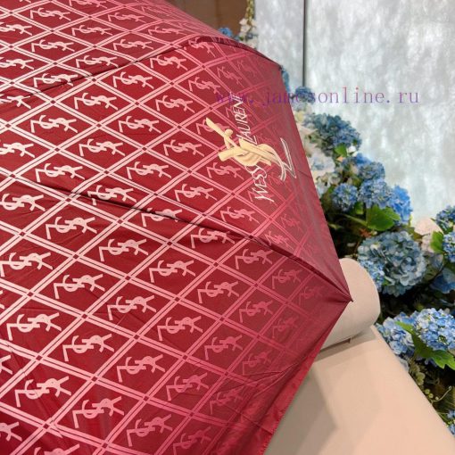The YSL Yves Saint Laurent gradient triple fold fully automatic folding umbrella has a superdusx26nl - Image 10