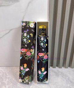 Balenciaga's 2024 Summer New Fully Automatic Folding Sunny UmbrellaBlack coating sunscreen eunf5j8lp