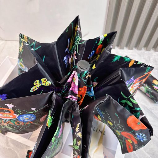 Balenciaga's 2024 Summer New Fully Automatic Folding Sunny UmbrellaBlack coating sunscreen eunf5j8lp - Image 6