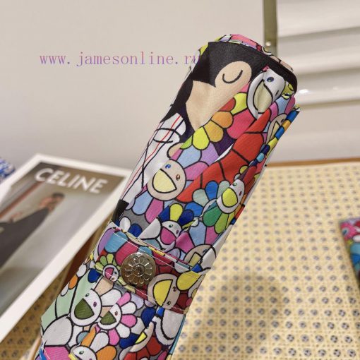 Three fold automatic limited edition sunflower 2024 spring new product rainbow printed umbreyag147ob - Image 6