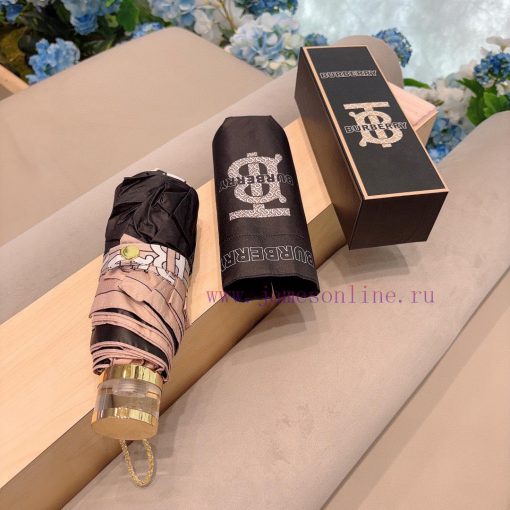Burberry crystal handle, five fold manual folding umbrella, selected from Taiwan imported UVrbpttkda - Image 3