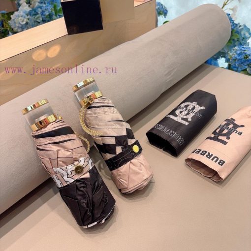 Burberry crystal handle, five fold manual folding umbrella, selected from Taiwan imported UVrbpttkda - Image 8