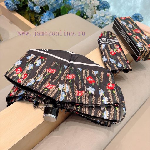 DIOR five fold hand folding umbrella with ultra light pocket only 18cm, hot selling fashion pj1bdc2a - Image 5