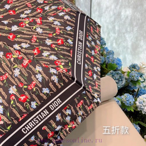 DIOR five fold hand folding umbrella with ultra light pocket only 18cm, hot selling fashion pj1bdc2a - Image 10