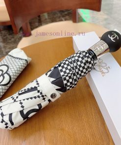 Chanel 2024 New Chanel Triple Fold Automatic Folding Umbrella Classic Hot Sale Selected Taiwz4zbrtzv