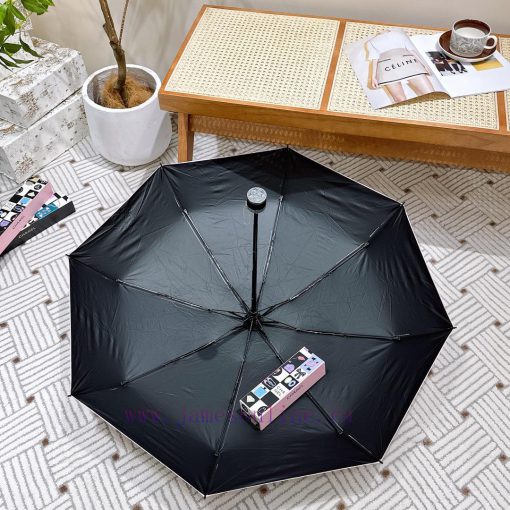 CHANEL 2024 New Top selling 50% Off Manual Folding Umbrella Made of Taiwan Imported UV Protec55bstoz - Image 9
