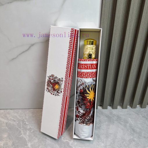 Dior Phoenix 2024 Summer New Fully Automatic Folding UmbrellaBlack coating sunscreen effectirdvu84lm - Image 2