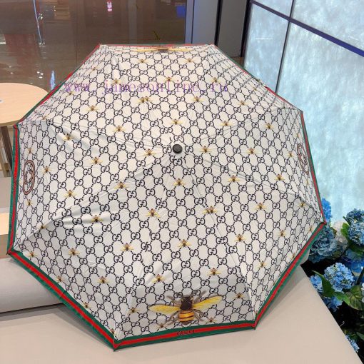 GUCCIGucci Bee Triple Fold Automatic Folding Sunny Umbrella, Sunny Sunshade, Rainy Sunshade,7huosupy - Image 8
