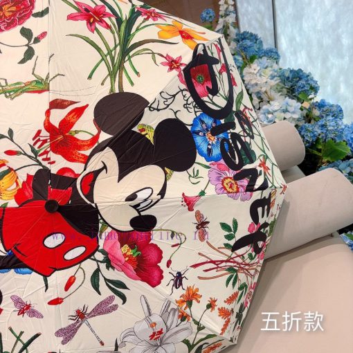 GUCCIGucci Mickey five fold hand folding umbrella for sunny and rainy days, with OEM qualityhoyk2mdy - Image 10