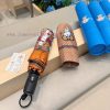GUCCIGucci Ding Dang Cat Three fold Automatic Folding Sunny Umbrella Sunny Sunshade Rainy Suw3ktwlmw