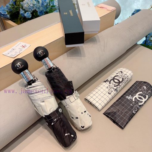 CHANEL's three fold automatic folding umbrella is made of Taiwan imported UV resistant umbre652uwzix - Image 7