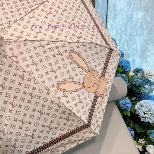LOUIS VUITTON Rabbit Logo Three Fold Automatic Folding Sunny Umbrella New Coating Technologyf4to7kvu - Image 10