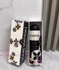 LouVuitton 2024 new five fold folding umbrella, fashionable OEM quality, exquisite details, 9l14de1l