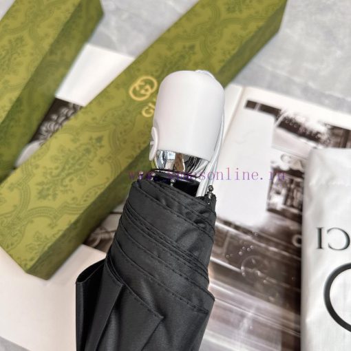 GUCCI 2024 Summer New Fully Automatic Folding UmbrellaBlack coating sunscreen effectively bl1luzxxic - Image 4