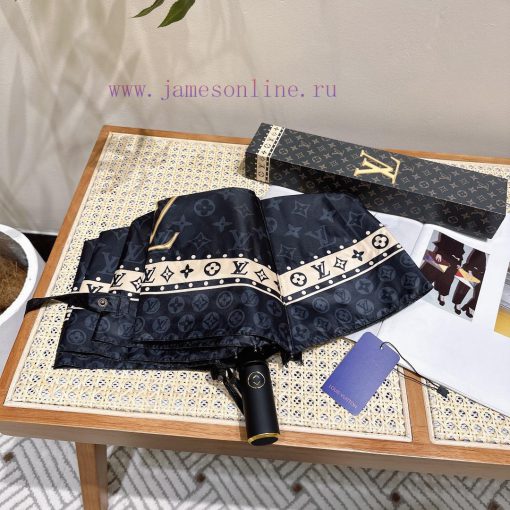 LOUIS VUITTON Upgraded Monogram Printed Umbrella 2024 Top Work Striking Pattern The perfect coqe3gax - Image 6