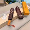 LOUIS VUITTON Louis Vuitton Triple Fold Automatic Folding Sunny Umbrella with New Coating Tez4323o9c