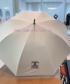 CHANEL straight pole long umbrella camellia classic Chanel summer new big logo rain and rain53781a6o