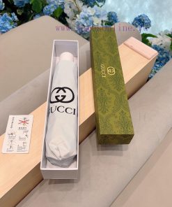 GUCCIGucci Classic Splicing Triple Fold Automatic Folding Sunny Umbrella, Sunny Sunshade, Rawk6xr46i